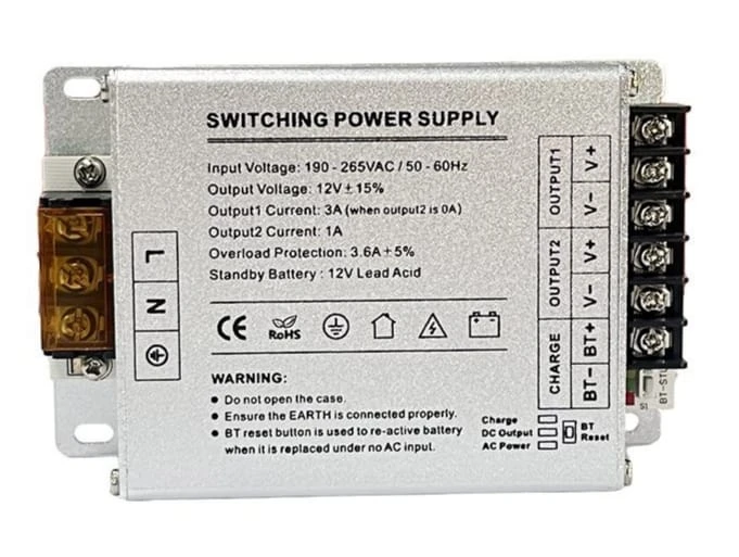PS01 12V 3A Switching Power Supply
