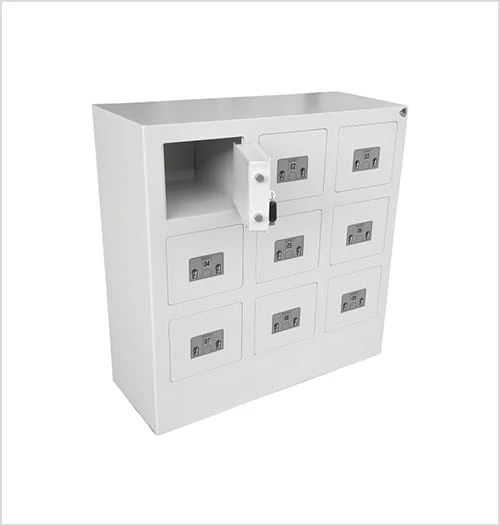 DAY 1090 9 Compartment Hotel Safe Deposit Box Key Mechanism