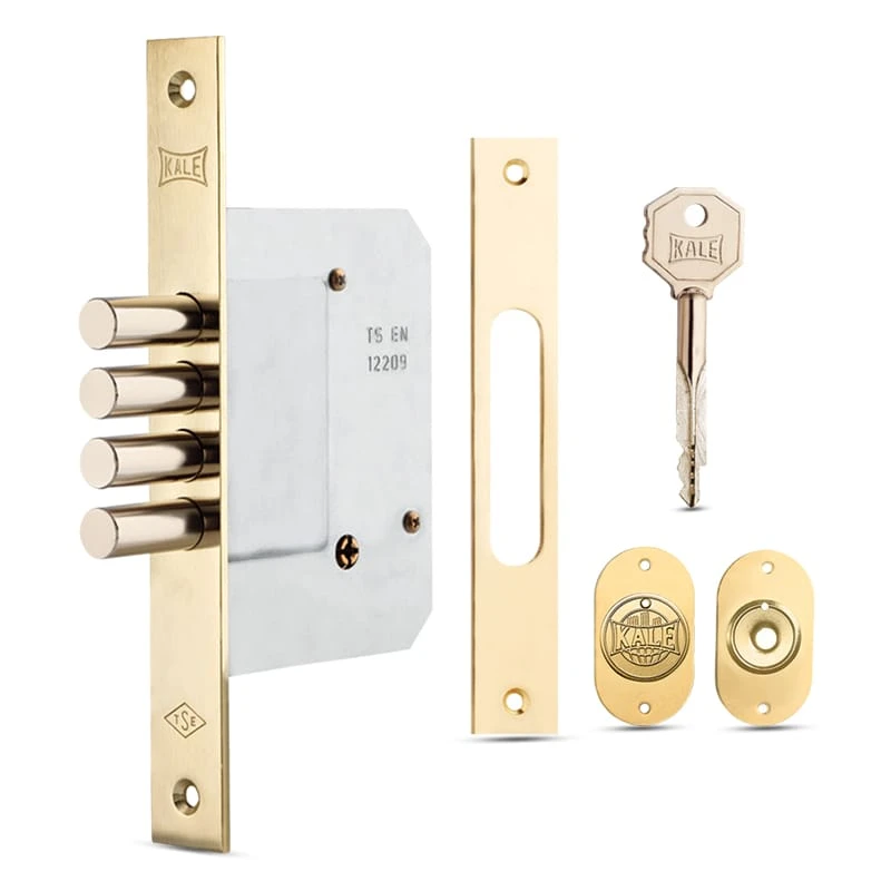 Kale Safety Mortise Lock With Cross Key Type Cylinder  189 4MF