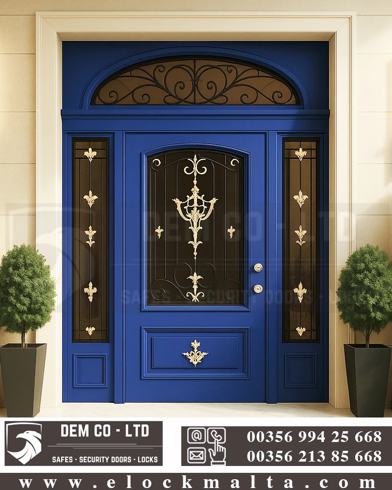 Pedri-Blue-Villa-Door