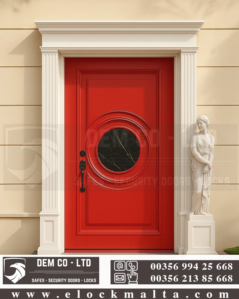 Yalikavak-Red-Black-Villa-Door