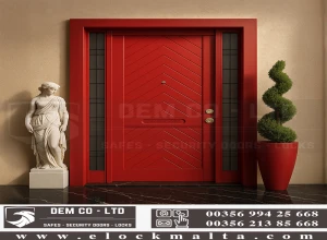 Alessia-Red-Villa-Door